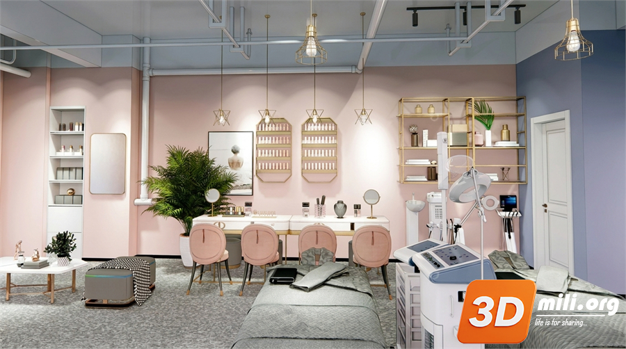 Beauty Salon Skp Files